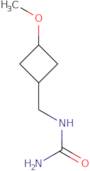 {[(1R,3R)-3-Methoxycyclobutyl]methyl}urea