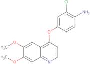 2-chloro-4-[(6,7-dimethoxyquinolin-4-yl)oxy]aniline