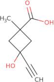 Trans-3-ethynyl-3-hydroxy-1-methylcyclobutane-carboxylic acid