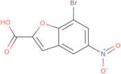 7-Bromo-5-nitrobenzofuran-2-carboxylic acid