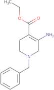 5-Amino-1-benzyl-1,2,3,6-tetrahydro-pyridine-4-carboxylic acid ethyl ester