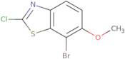 7-Bromo-2-chloro-6-methoxybenzo[d]thiazole