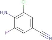 4-Amino-3-chloro-5-iodobenzonitrile