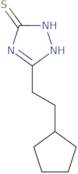 3-(2-Cyclopentylethyl)-4,5-dihydro-1H-1,2,4-triazole-5-thione