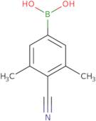 4-Cyano-3,5-dimethylphenylboronic acid