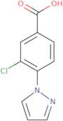 3-Chloro-4-(1H-pyrazol-1-yl)benzoic acid