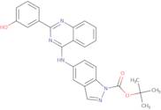 tert-Butyl 5-((2-(3-hydroxyphenyl)quinazolin-4-yl)amino)-1H-indazole-1-carboxylate