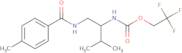 2,2,2-TrifluoroethylN-[(2S)-3-methyl-1-[(4-methylphenyl)formamido]butan-2-yl]carbamate