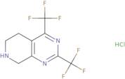 2,4-Bis(trifluoromethyl)-5H,6H,7H,8H-pyrido[3,4-d]pyrimidine hydrochloride