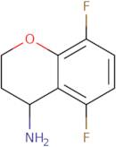 (4R)-5,8-Difluoro-3,4-dihydro-2H-1-benzopyran-4-amine