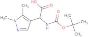 2-{[(tert-Butoxy)carbonyl]amino}-2-(1,5-dimethyl-1H-pyrazol-4-yl)acetic acid