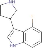 4-Fluoro-3-(pyrrolidin-3-yl)-1H-indole