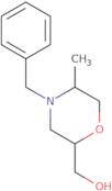 (4-Benzyl-5-methylmorpholin-2-yl)methanol