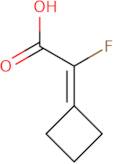 2-Cyclobutylidene-2-fluoroacetic acid