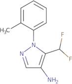 5-(Difluoromethyl)-1-(2-methylphenyl)-1H-pyrazol-4-amine