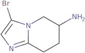 3-Bromo-5H,6H,7H,8H-imidazo[1,2-a]pyridin-6-amine