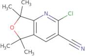 2-Chloro-5,5,7,7-tetramethyl-5,7-dihydrofuro[3,4-b]pyridine-3-carbonitrile