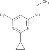 2-Cyclopropyl-N4-ethylpyrimidine-4,6-diamine