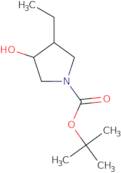 tert-Butyl 3-ethyl-4-hydroxypyrrolidine-1-carboxylate