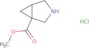 3-azabicyclo[3.1.0]hexane-1-carboxylic acid, methyl ester, hydrochloride (1:1)