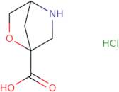 2-Oxa-5-azabicyclo[2.2.1]heptane-1-carboxylic acid hydrochloride