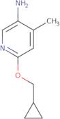 6-(Cyclopropylmethoxy)-4-methylpyridin-3-amine