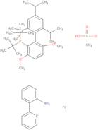[2'-(Amino-ºN)[1,1'-biphenyl]-2-yl-C][[3,6-dimethoxy-2',4',6'-tris(1-methylethyl)[1,1'-biphenyl]-2-yl]bis(1,1-dimethylethyl)phosphin e-ºP](methanesulfonato-ºO)palladium (tBuBrettPhos Pd G3)