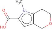 1-Methyl-1H,4H,6H,7H-pyrano[4,3-b]pyrrole-2-carboxylic acid