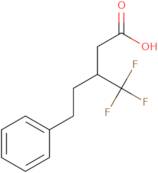 5-Phenyl-3-(trifluoromethyl)pentanoic acid