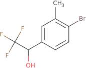 1-(4-Bromo-3-methylphenyl)-2,2,2-trifluoroethan-1-ol