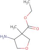 Ethyl 4-amino-3-methyloxolane-3-carboxylates