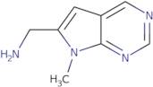 (7-Methyl-7H-pyrrolo[2,3-d]pyrimidin-6-yl)methanamine