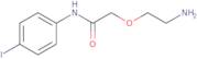 2-(2-Aminoethoxy)-N-(4-iodophenyl)acetamide