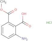 2-amino-6-(methoxycarbonyl)benzoic acid hcl