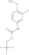 2,2,2-Trifluoroethyl N-(3-chloro-4-methoxyphenyl)carbamate