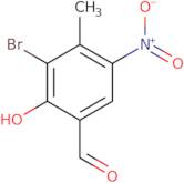 3-Bromo-2-hydroxy-4-methyl-5-nitro-benzaldehyde