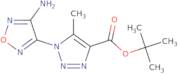 1-(4-Amino-furazan-3-yl)-5-methyl-1H-[1,2,3]triazole-4-carboxylic acid tert-butyl ester