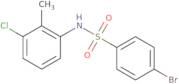 4-Bromo-N-(3-chloro-2-methylphenyl)benzenesulfonamide