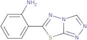 2-[1,2,4]Triazolo[3,4-b][1,3,4]thiadiazol-6-ylaniline