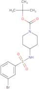 tert-Butyl 4-(3-bromophenylsulfonamido)piperidine-1-carboxylate