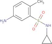 5-Amino-N-cyclopropyl-2-methylbenzene-1-sulfonamide