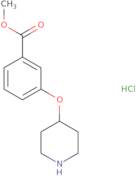 Methyl 3-(4-piperidinyloxy)benzoate hydrochloride