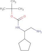 2-N-Boc-amino-2-cyclopentyl-ethylamine