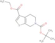 N-Boc-4,5,6,7-Tetrahydro-thieno[2,3-c]pyridine-3-carboxylic acid ethyl ester