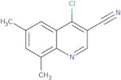 4-Chloro-6,8-dimethyl-quinoline-3-carbonitrile