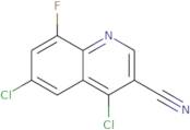 4,6-Dichloro-8-fluoroquinoline-3-carbonitrile