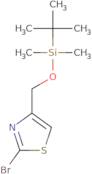 2-Bromo-4-((tert-butyldimethylsilyloxy)methyl)thiazole