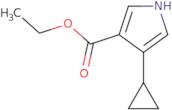 Ethyl 4-cyclopropyl-1H-pyrrole-3-carboxylate