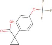 1-[4-(Trifluoromethoxy)phenyl]cyclopropanecarboxylic acid