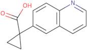 1-(Quinolin-6-yl)cyclopropanecarboxylic acid